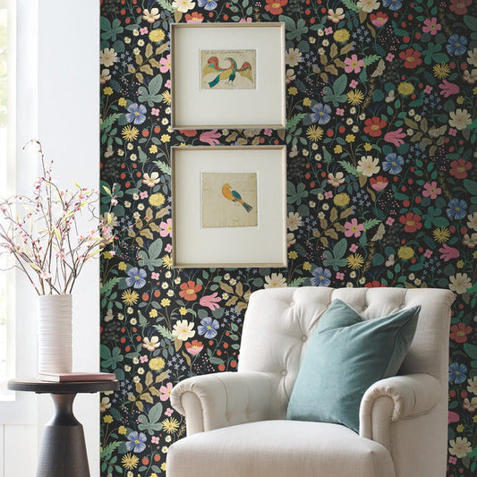 Strawberry Fields Wallpaper by Rifle Paper Co.