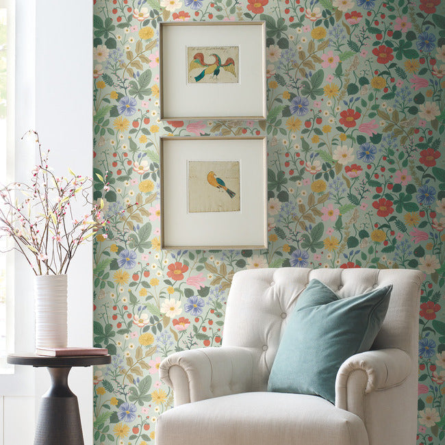 Strawberry Fields Wallpaper by Rifle Paper Co.
