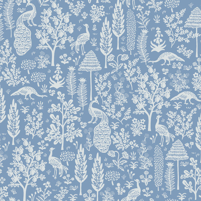 Menagerie Toile Wallpaper by Rifle Paper Co.