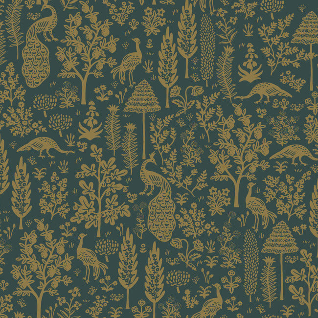 Menagerie Toile Wallpaper by Rifle Paper Co.