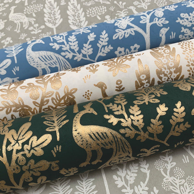 Menagerie Toile Wallpaper by Rifle Paper Co.