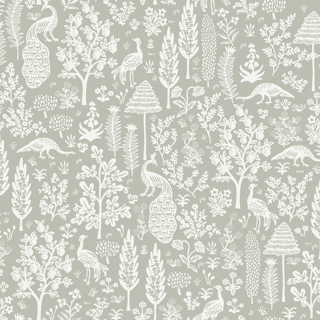 Menagerie Toile Wallpaper by Rifle Paper Co.