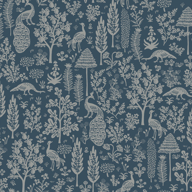 Menagerie Toile Wallpaper by Rifle Paper Co.