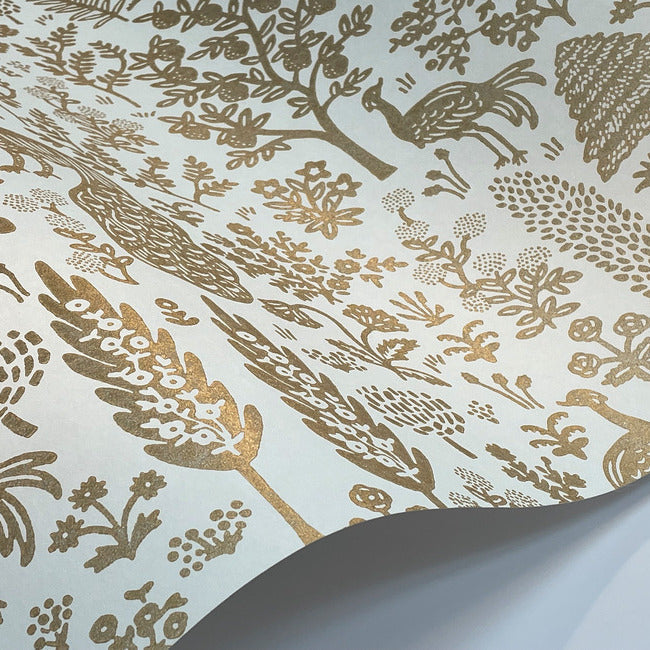 Menagerie Toile Wallpaper by Rifle Paper Co.