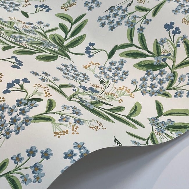 Cornflower Wallpaper by Rifle Paper Co.