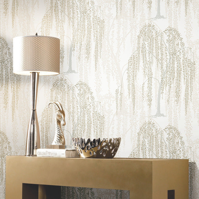 Willow Glow Wallpaper by Candice Olson
