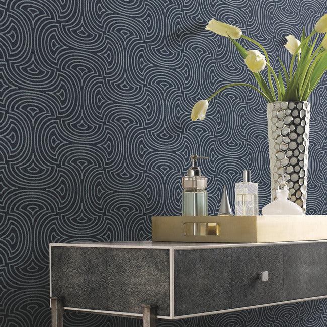 Hourglass Wallpaper by Candice Olson