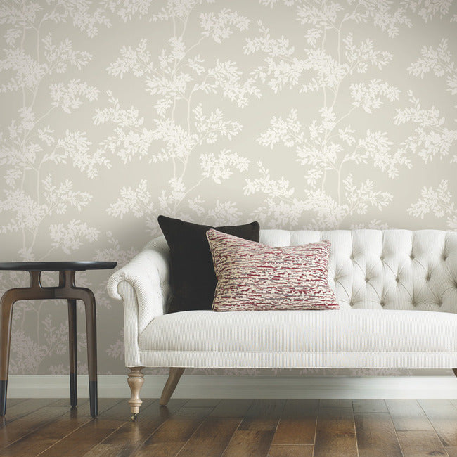 Lunaria Silhouette Wallpaper by York Wallcoverings
