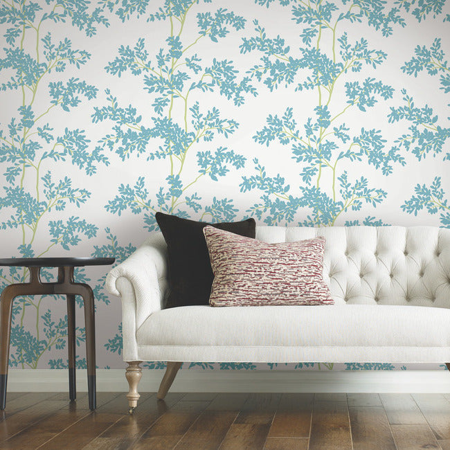Lunaria Silhouette Wallpaper by York Wallcoverings