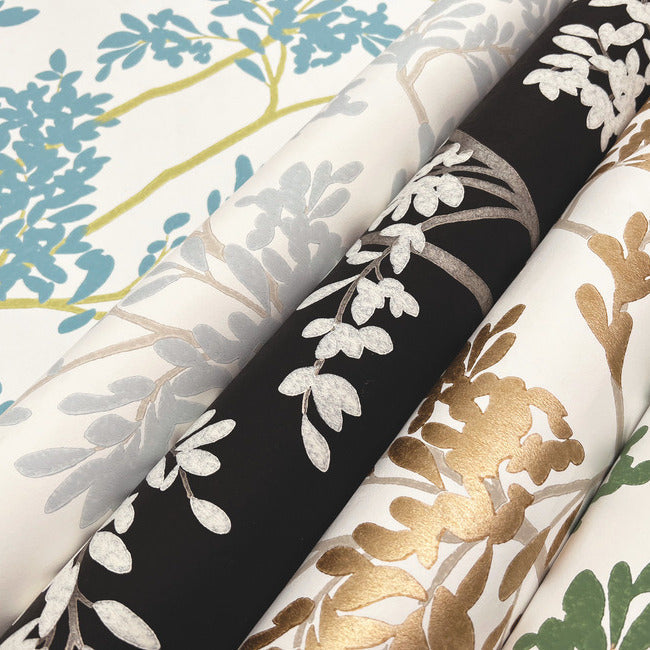 Lunaria Silhouette Wallpaper by York Wallcoverings