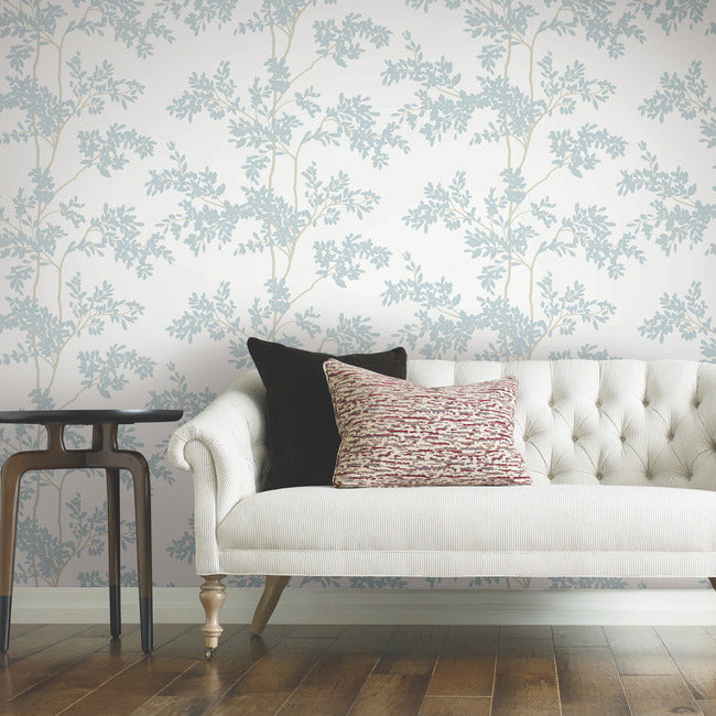 Lunaria Silhouette Wallpaper by York Wallcoverings