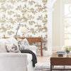 Lunaria Silhouette Wallpaper by York Wallcoverings