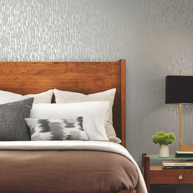 Metallic Cascade wallpaper by Antonina Vella