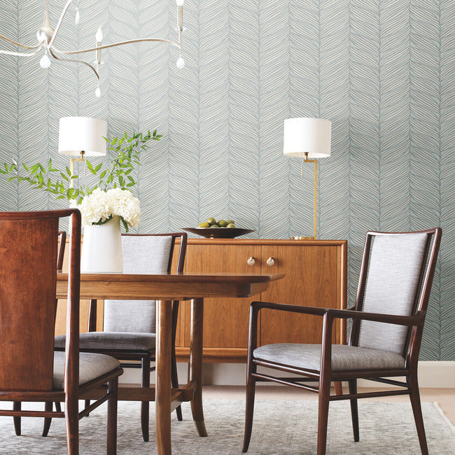 Luminous Leaves wallpaper by Antonina Vella