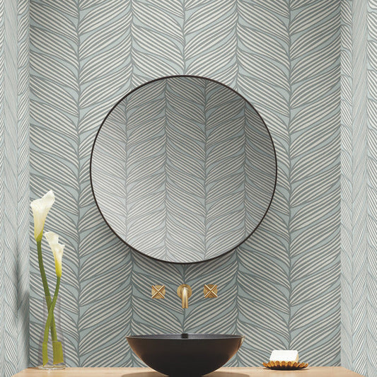 Luminous Leaves wallpaper by Antonina Vella