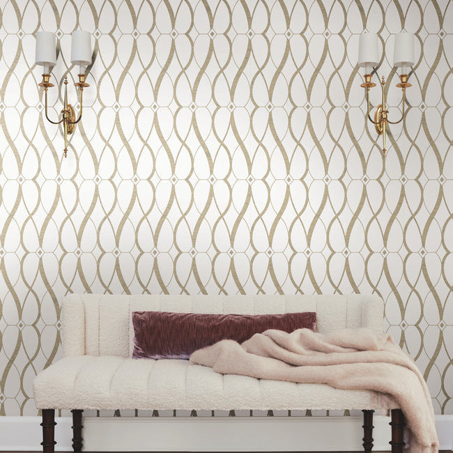 Graceful Geo wallpaper by Antonina Vella