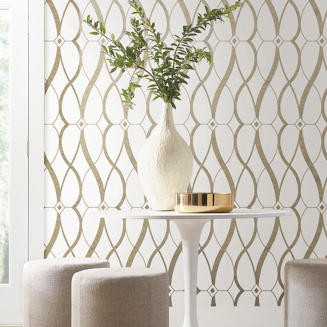 Graceful Geo wallpaper by Antonina Vella