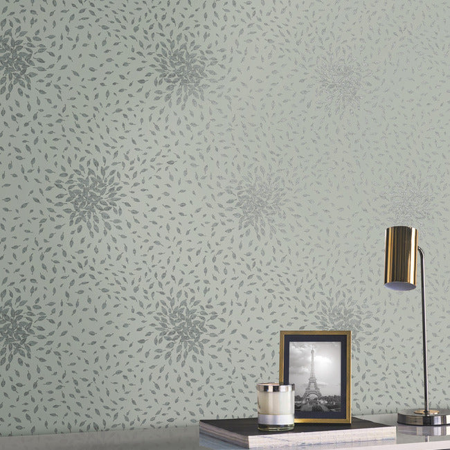 Petite Leaves Wallpaper by Antonia Vella