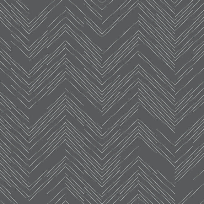Polished Chevron Wallpaper by Antonina Vella