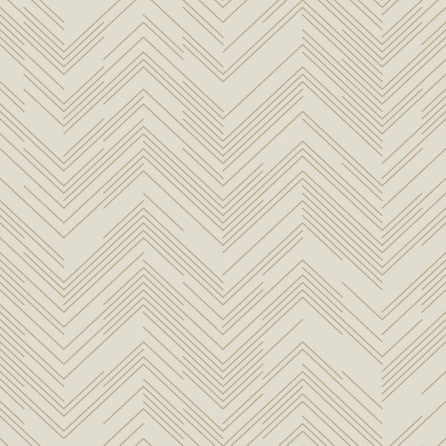 Polished Chevron Wallpaper by Antonina Vella