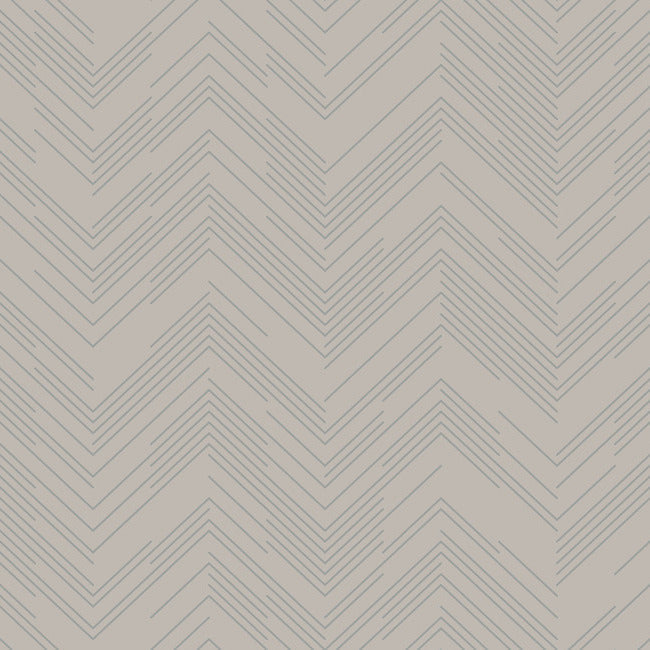 Polished Chevron Wallpaper by Antonina Vella