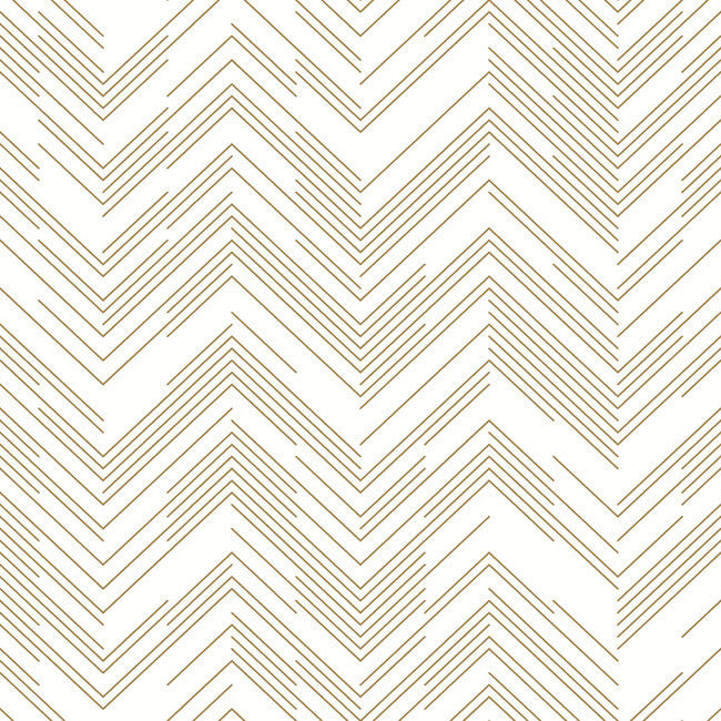 Polished Chevron Wallpaper by Antonina Vella