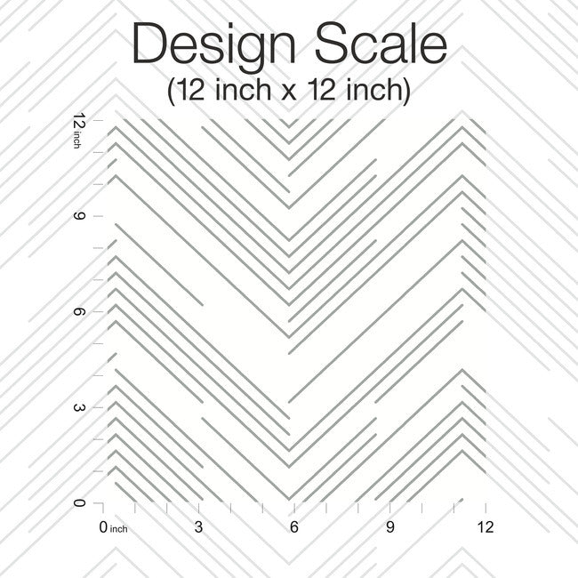 Polished Chevron Wallpaper by Antonina Vella