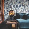 Fauvist Flock Wallpaper by York Wallcoverings