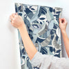 Fauvist Flock Wallpaper by York Wallcoverings