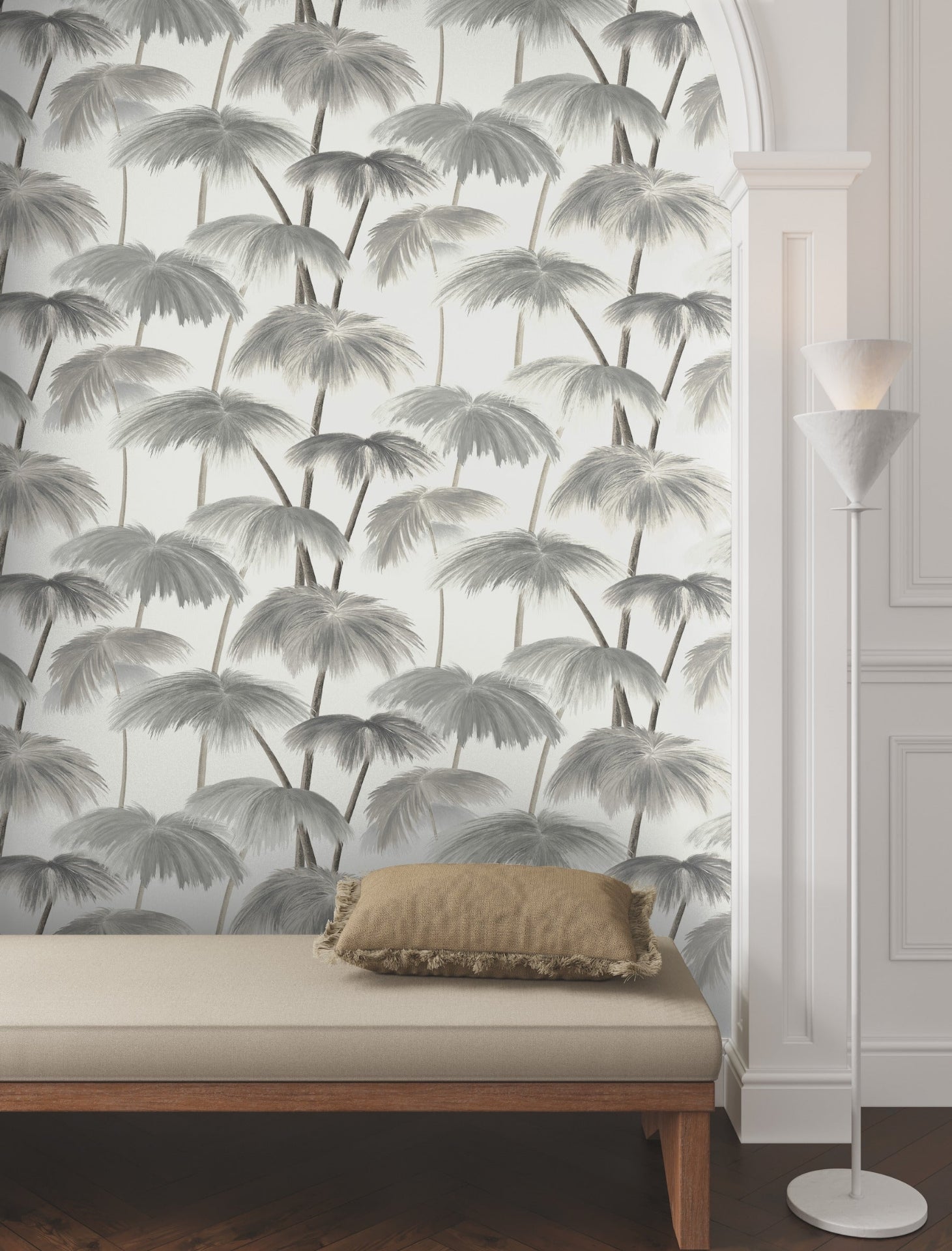 Plein Air Palms Wallpaper by York Wallcoverings