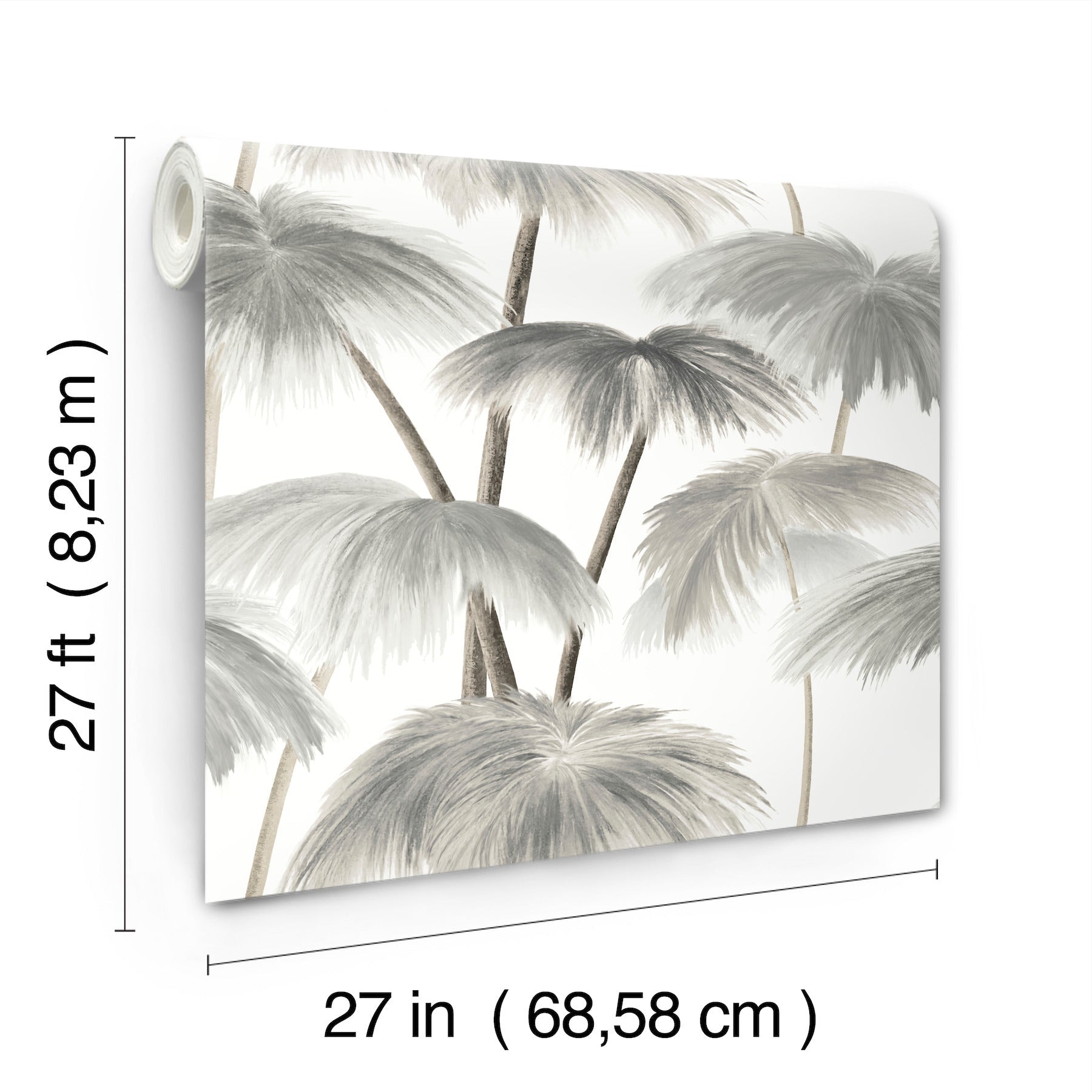 Plein Air Palms Wallpaper by York Wallcoverings