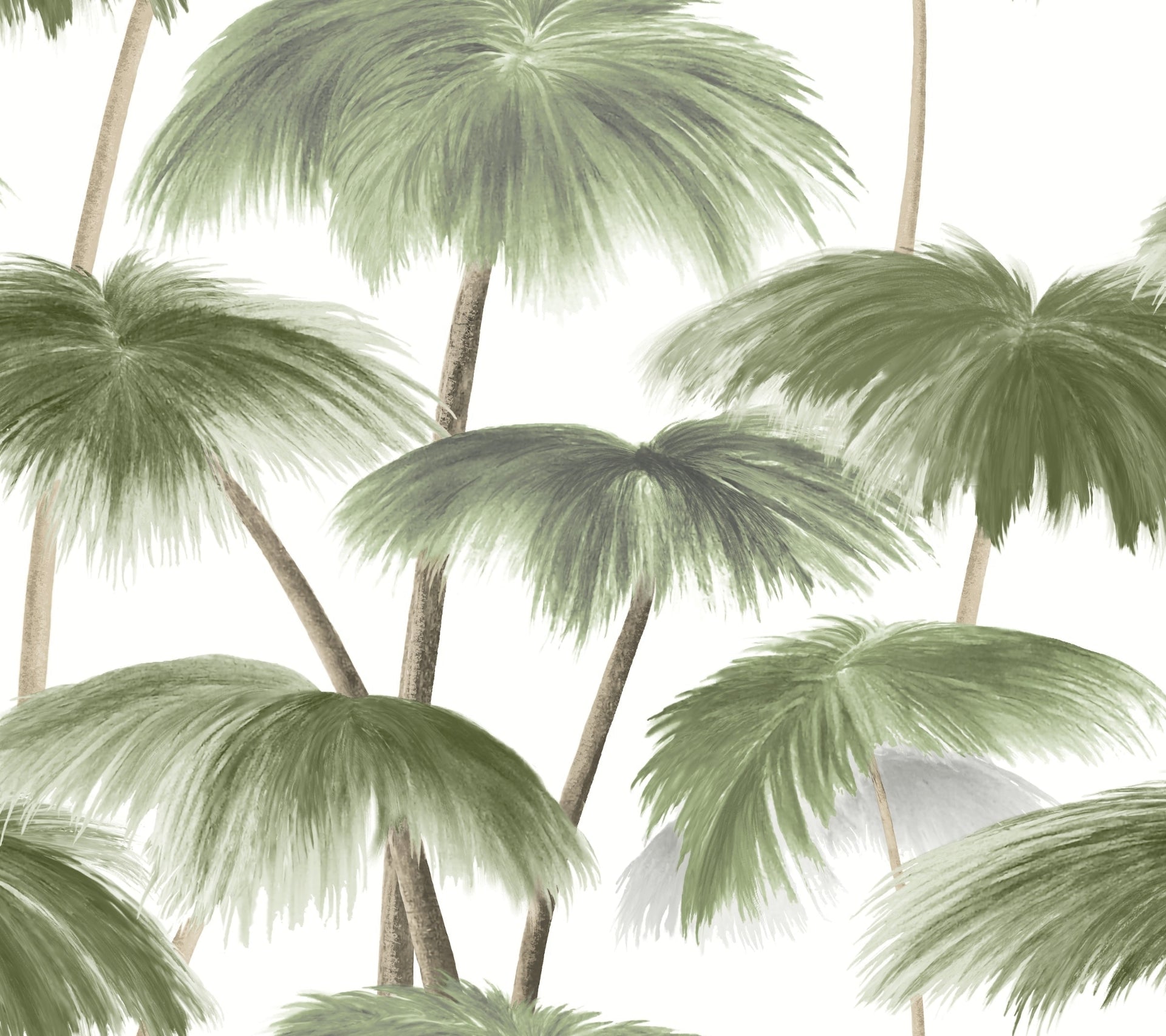 Plein Air Palms Wallpaper by York Wallcoverings