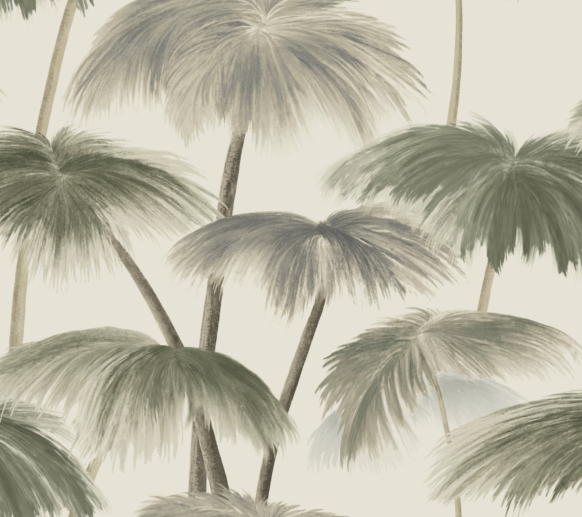 Plein Air Palms Wallpaper by York Wallcoverings