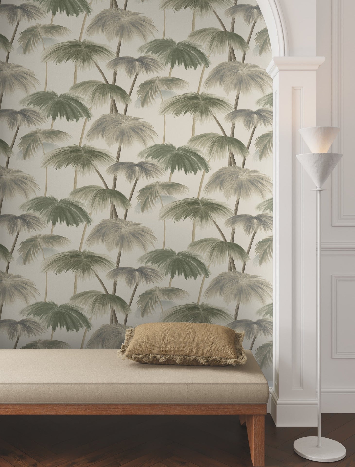 Plein Air Palms Wallpaper by York Wallcoverings