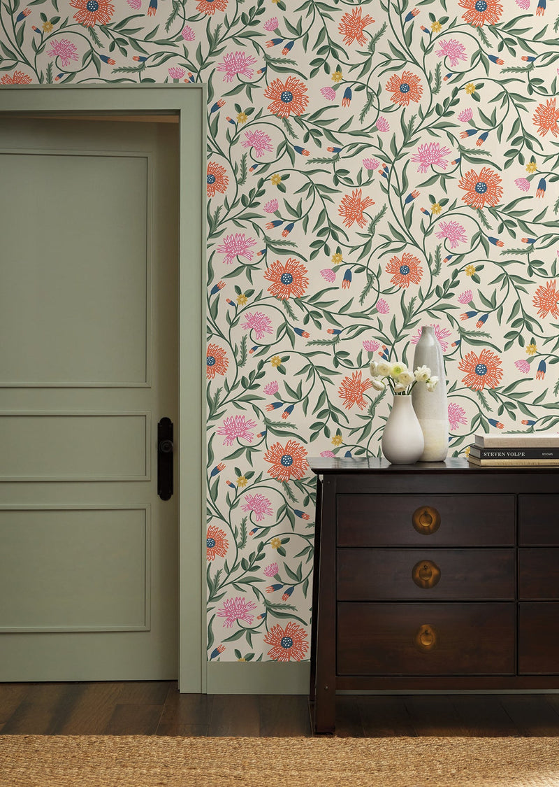 Aster Wallpaper by Rifle Paper Co.