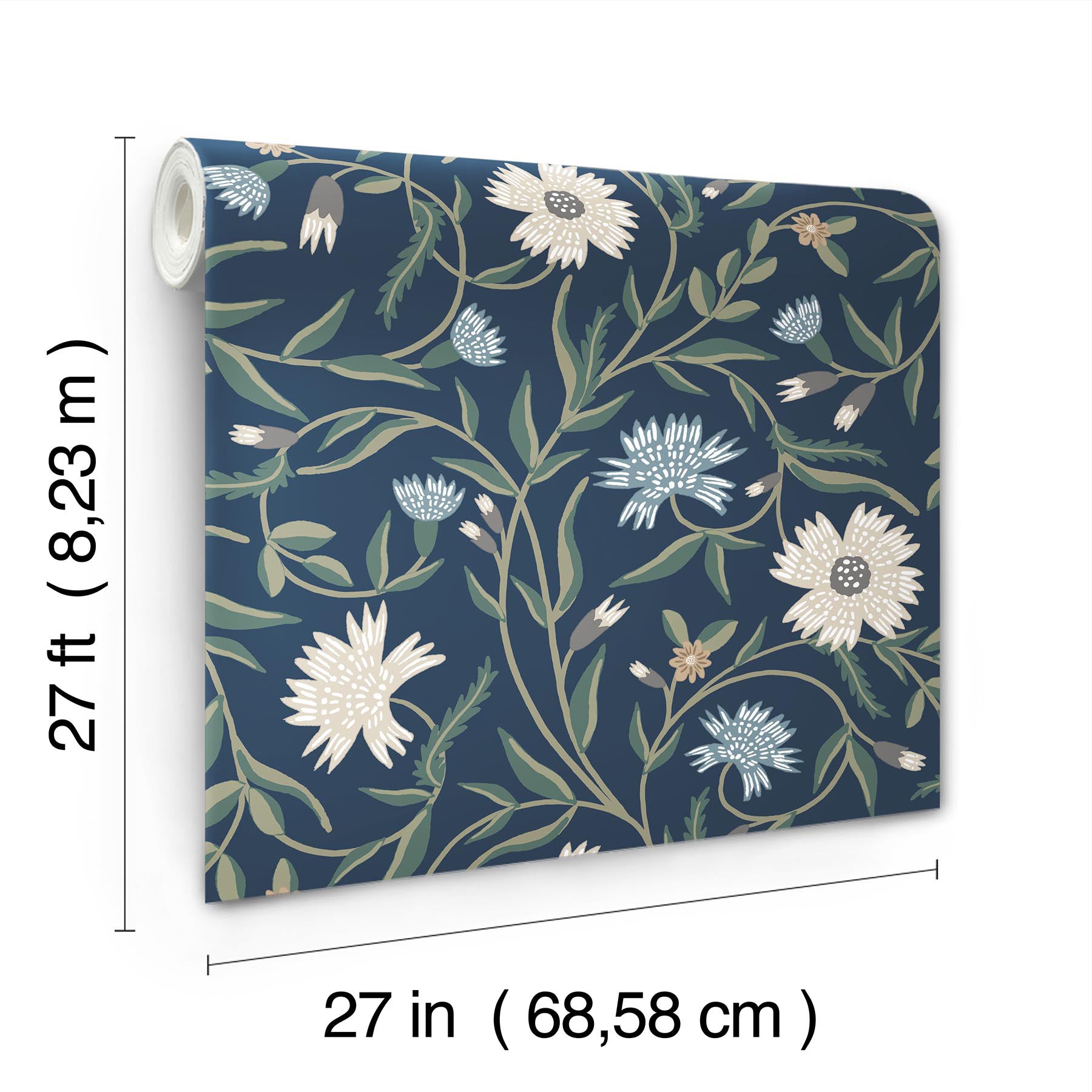 Aster Wallpaper by Rifle Paper Co.
