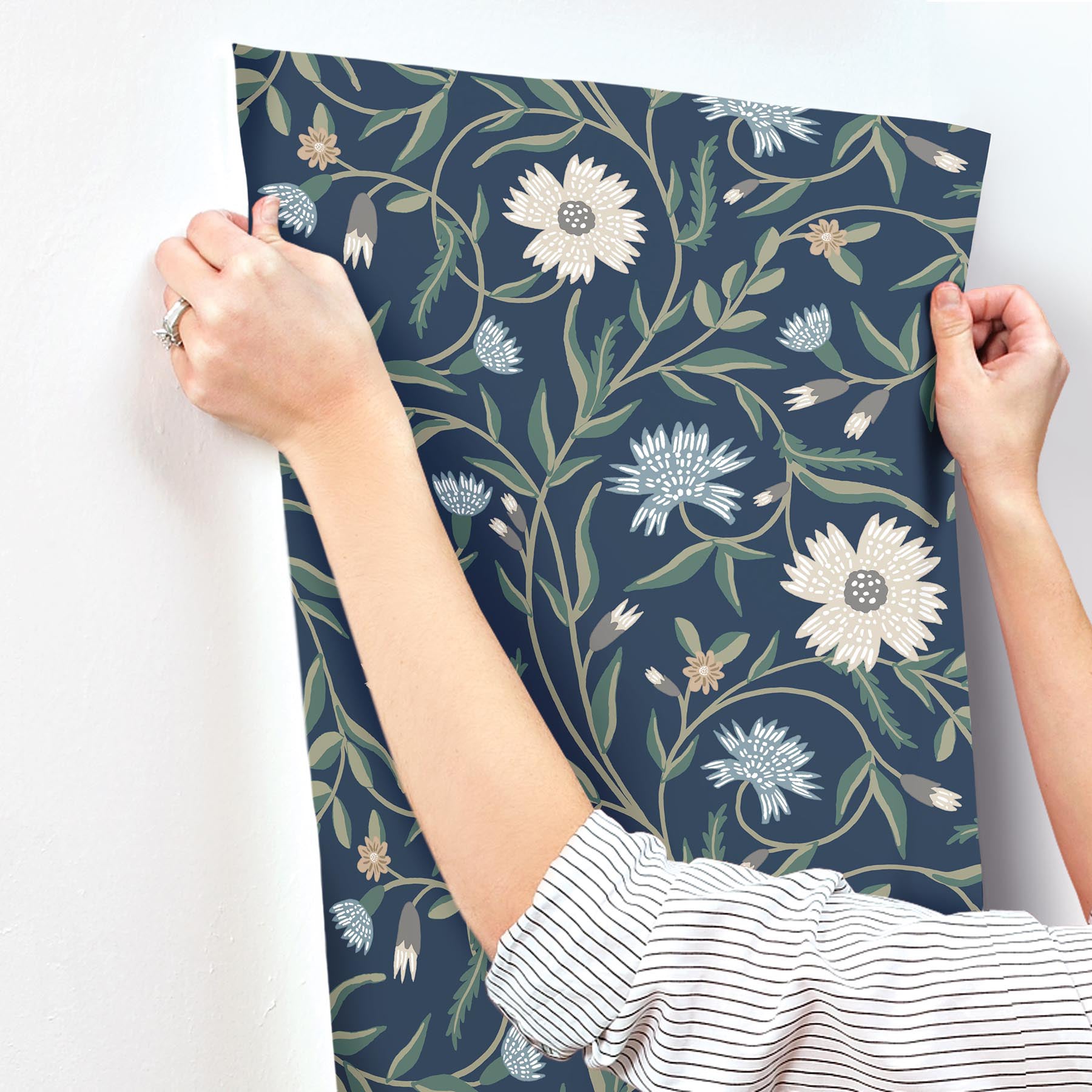 Aster Wallpaper by Rifle Paper Co.
