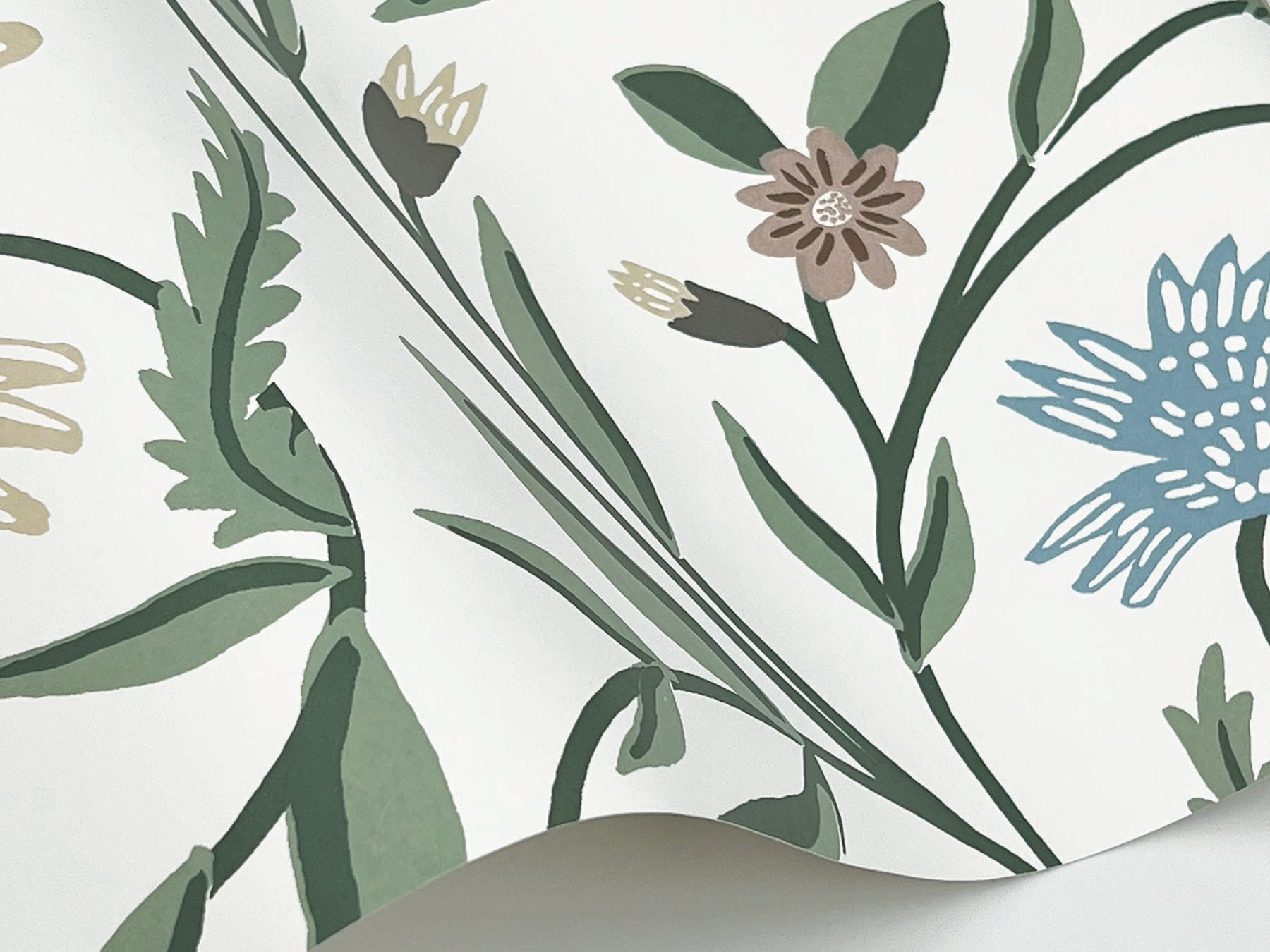 Aster Wallpaper by Rifle Paper Co.