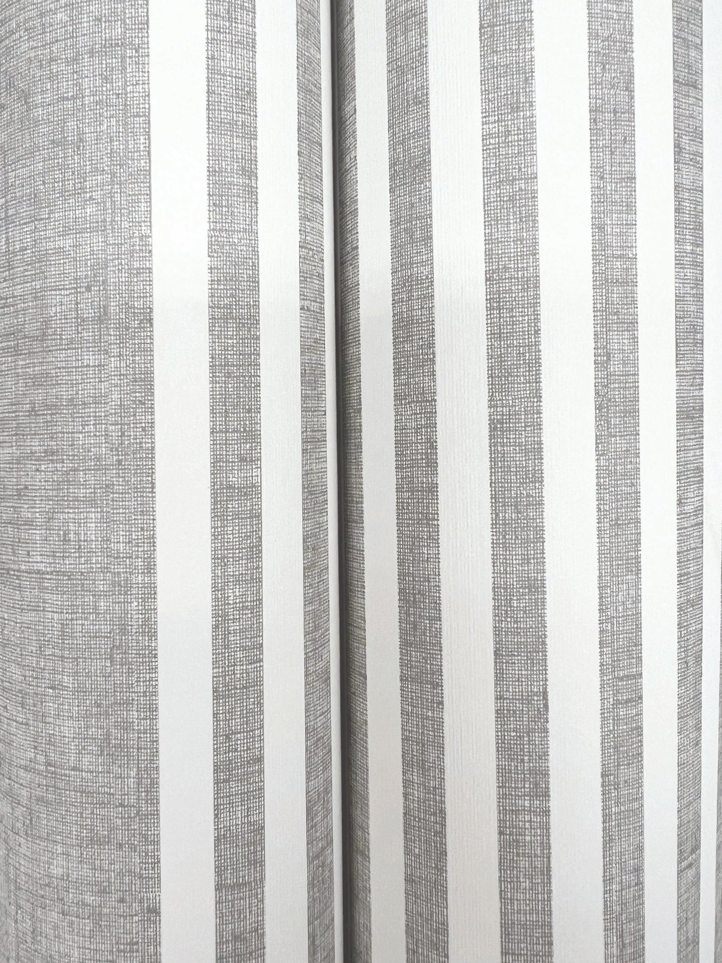 French Linen Stripe Wallpaper by York Wallcoverings