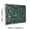 Gilded Plume Wallpper by York Wallcoverings