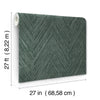 Thatched Chevron Wallpaper by York Wallcoverings
