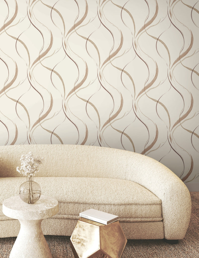 Ink Flow Wallpaper by York Wallcoverings