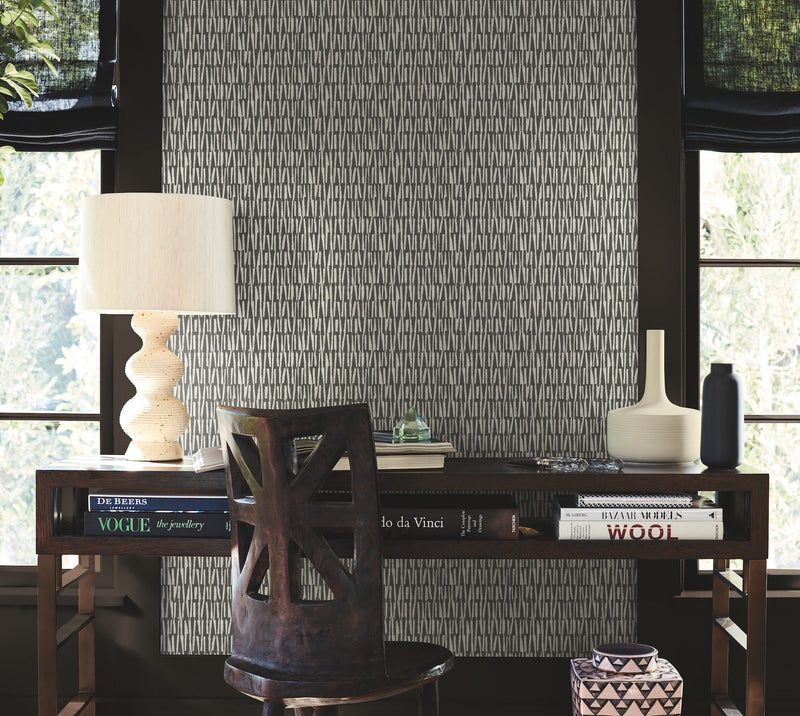 Thatched Sisal Wallpaper by Antonia Vella