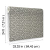 Thatched Sisal Wallpaper by Antonia Vella