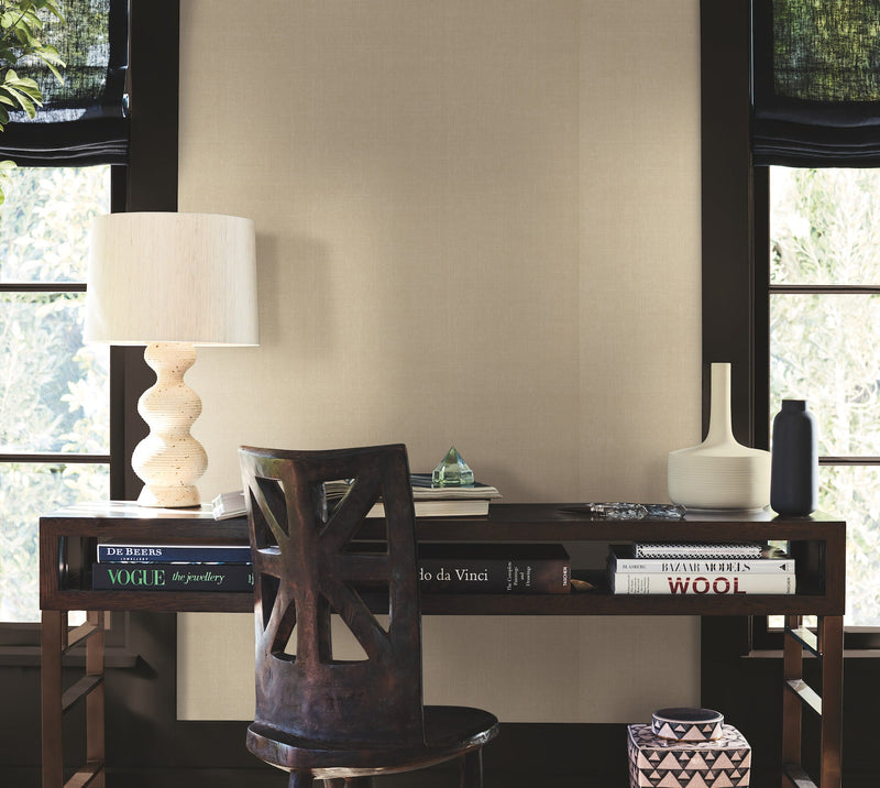 Woven Linen Wallpaper by York Wallcoverings