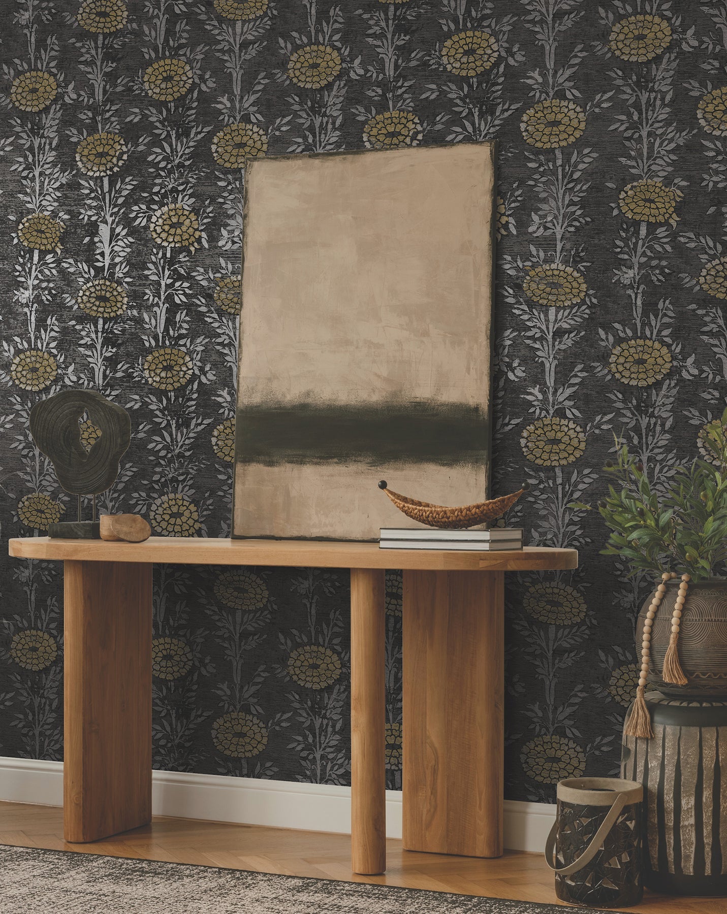 French Marigold Wallpaper by Ronald Redding