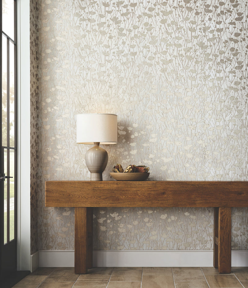 Shimmering Poppies Wallpaper by Ronald Redding