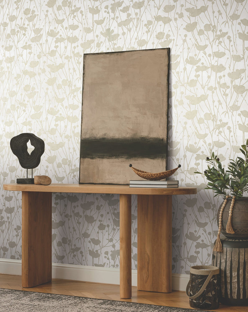 Shimmering Poppies Wallpaper by Ronald Redding