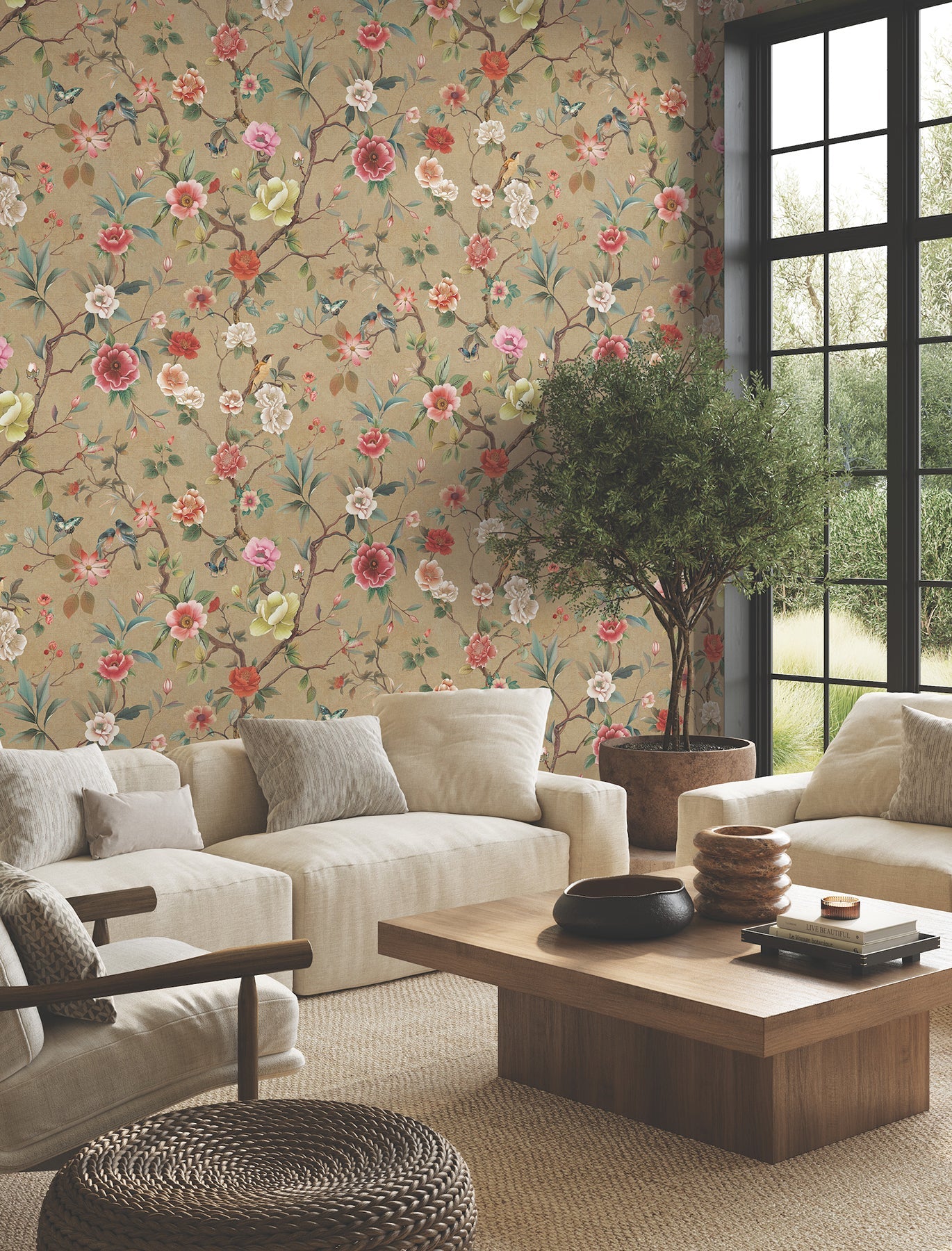 Kimora's Garden Wallpaper by Ronald Redding