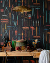 Old Tools Wallpaper by Mind the Gap